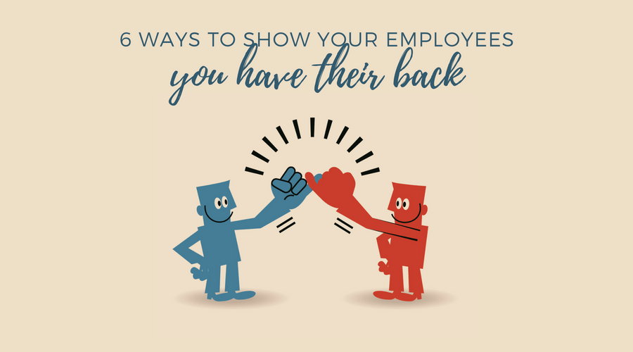 graphic of how to support your employees