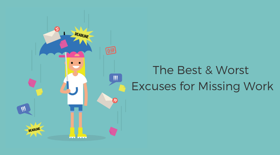 The Best & Worst Excuses for Missing Work