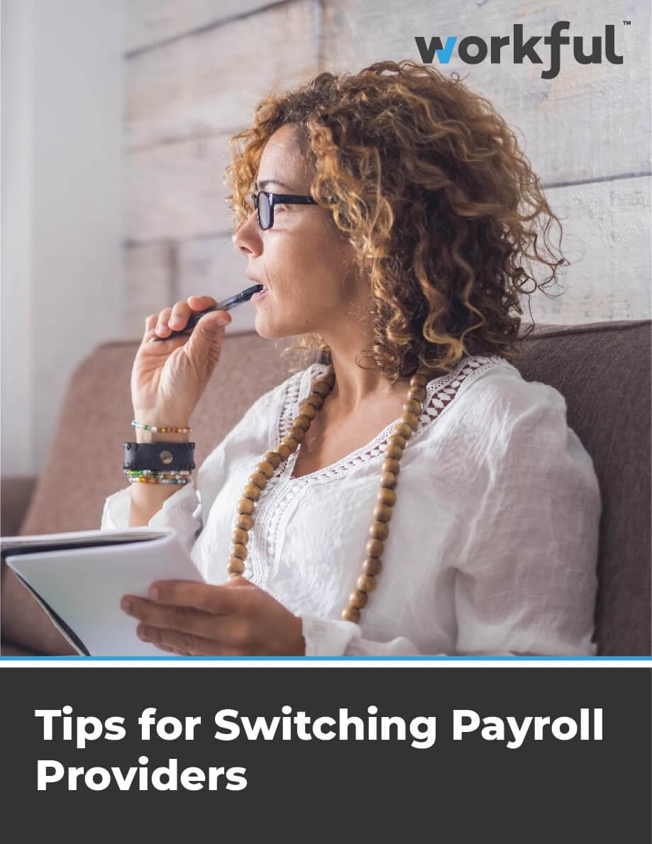 Screenshot of Tips for Switching Payroll Providers PDF